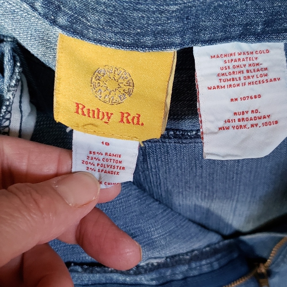 Ruby Road Denim Button Front Jacket - image 7
